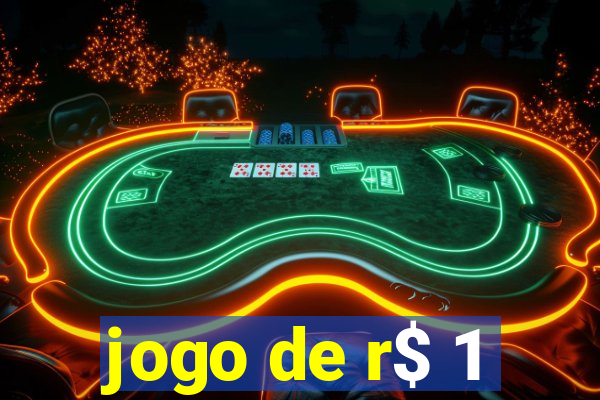 jogo de r$ 1